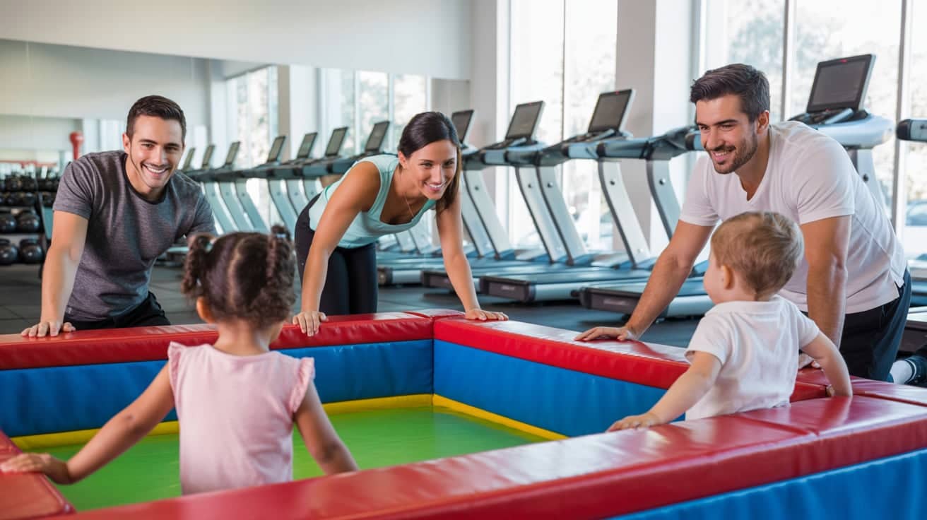 Fitness Gyms with Childcare
